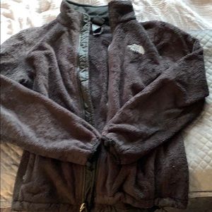 Black fuzzy north face